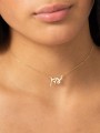 שרשרת שם "עדן" זהב 14K