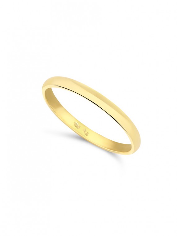 טבעת זהב צהוב 14K 